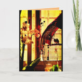 Finch-Liebe Karte (Vorderseite)