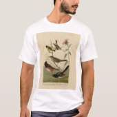 Finch, Towhere, Sparrow, Audubons Vögel von Amerik T-Shirt (Vorderseite)