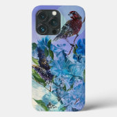 Finch und Blume iPhone Case (Rückseite)