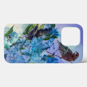 Finch und Blume iPhone Case (Rückseite (Horizontal))