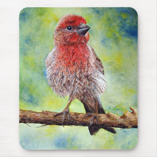 Finchy Mausunterlage Mousepad (Vorne)