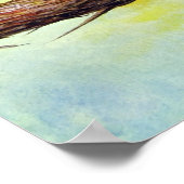 Finchy Print Poster (Ecke)