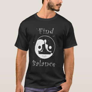 Find Balance Best Yin Yang Style T-Shirt