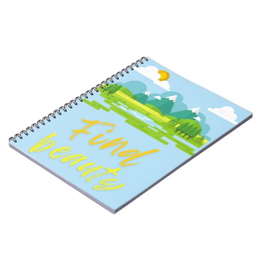 Find Beauty Notebook Notizblock (Linke Seite)