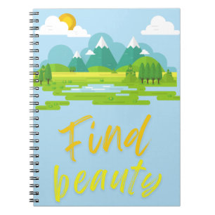 Find Beauty Notebook Notizblock