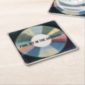 Find Joy In The Ordinary Rechteckiger Pappuntersetzer (angewinkelt)