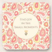 Find Joy in the Small Moments Coaster Set  Getränkeuntersetzer (Vorderseite)
