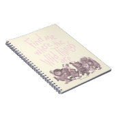 Find Me Where the Wild Things Are Notizblock (Rechte Seite)