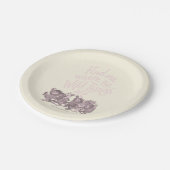 Find Me Where the Wild Things Are Pappteller (Schrägansicht)