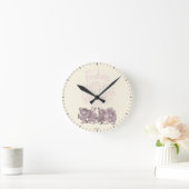 Find Me Where the Wild Things Are Runde Wanduhr (Zuhause)