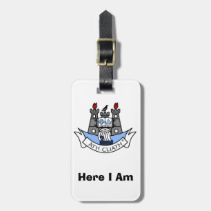 Find My Luggage Personalisiertes Dublin County ID- Gepäckanhänger