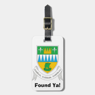 Find My Luggage Personalisiertes Kerry County ID-E Gepäckanhänger