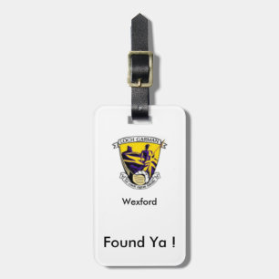 Find My Luggage Personalisiertes Wexford County ID Gepäckanhänger