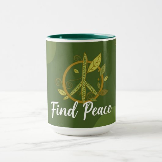 Find Peace Leaf Tasse (Zentrum)