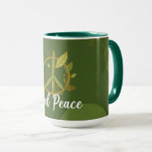 Find Peace Leaf Tasse (VorderseiteRechts)