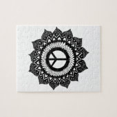 Find your inner peace | Mandala Design Puzzle (Horizontal)