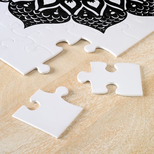 Find your inner peace | Mandala Design Puzzle (Seite)