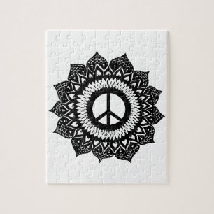Find your inner peace   Mandala Design Puzzle