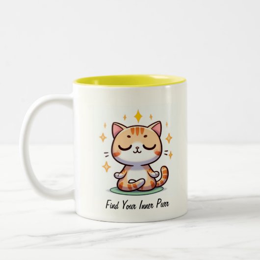 Find Your Inner Purr Zweifarbige Tasse (Links)