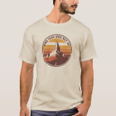 Find Your Own Way UP– Inspirational Penguin Design T-Shirt (Vorderseite)