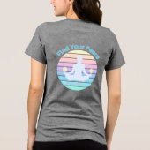 Find your Peace Tri-Blend Shirt (Rückseite)