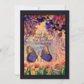 Find your Serenity Inspirational Card Feiertagskarte (Vorderseite)