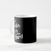 Find Your Tribe Love Them Hard Funny Family Reunio Kaffeetasse (Vorderseite Links)
