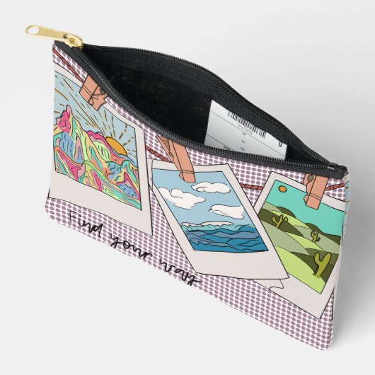 FIND YOUR WAY  ZUBEHÖRTASCHE (Offen)