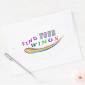 FInd Your Wings Sticker (Umschlag)