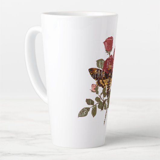 find yourself and be that self motivation milchtasse (Linke Ecke)