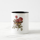 find yourself and be that self motivation  zweifarbige tasse (Mittel)