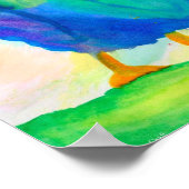 Finde Art Poster Print (Ecke)