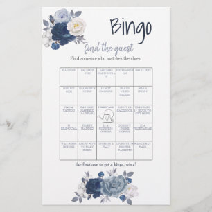 Finde das Gast-Bingo-Junggesellinnen-Abschieds-Spi Flyer