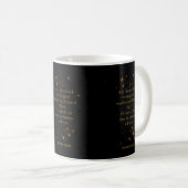 Finde das Licht – Hoffnung Zitat Kaffeetasse (VorderseiteRechts)