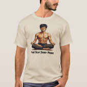 Finde Dein Inneres Frieden T-Shirt (Vorderseite)