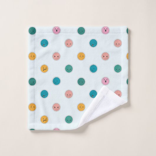 Finde deine Gefühle Badhandtuch Set (Waschlappen)