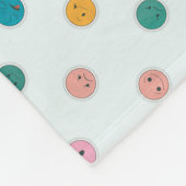 Finde deine Gefühle Fleecedecke (Ecke)