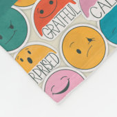 Finde deine Gefühle Personalisierte Decke (Ecke)