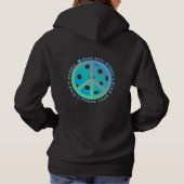 finde deine...... hoodie (Rückseite)