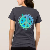 finde deine...... Tri-Blend shirt (Rückseite)