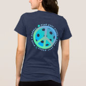 finde deine...... Tri-Blend shirt (Rückseite)