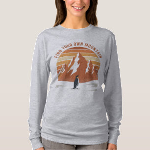Finde deinen eigenen Berg - der inspirierende Ping T-Shirt
