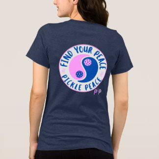 Finde deinen Frieden Ying Yang Tri-Blend Shirt