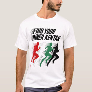 Finde deinen inneren kenianischen Marathon T-Shirt