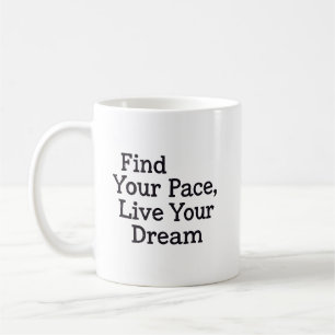 Finde deinen Rhythmus Kaffeetasse