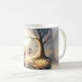 Finde deinen Weg Himmelsweg Poster Kaffeetasse (VorderseiteRechts)