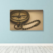 Finde deinen Weg! Leinwanddruck (Insitu (Holzboden))