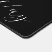 'Finde deinen Weg' Phrase White Script Schreibtischunterlage (Ecke)