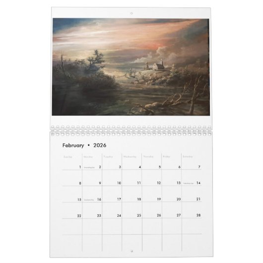 Finde-Edition-Kalender Kalender (Feb 2026)