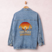 Finde Frieden auf der Reise Jeansjacke (Hangar)